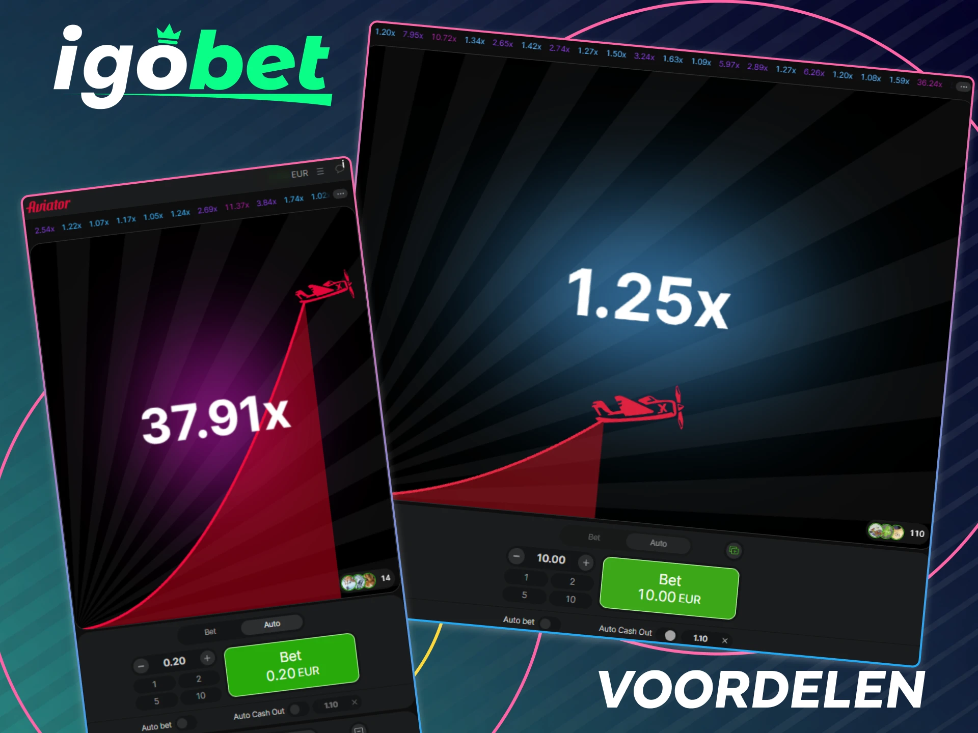 Waarom Aviator een van de spannendste casinospellen is bij IgoBet.