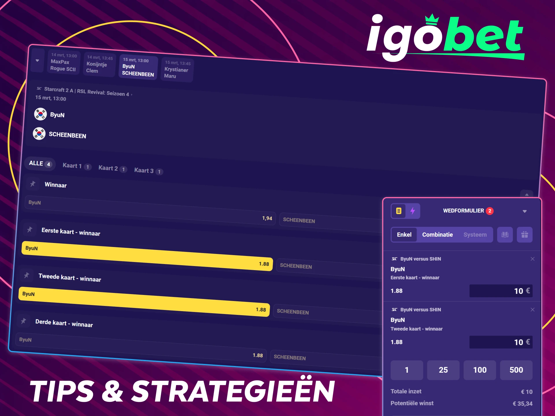 Verbeter je winstkans bij StarCraft 2 met deze IgoBet wedstrategieën.