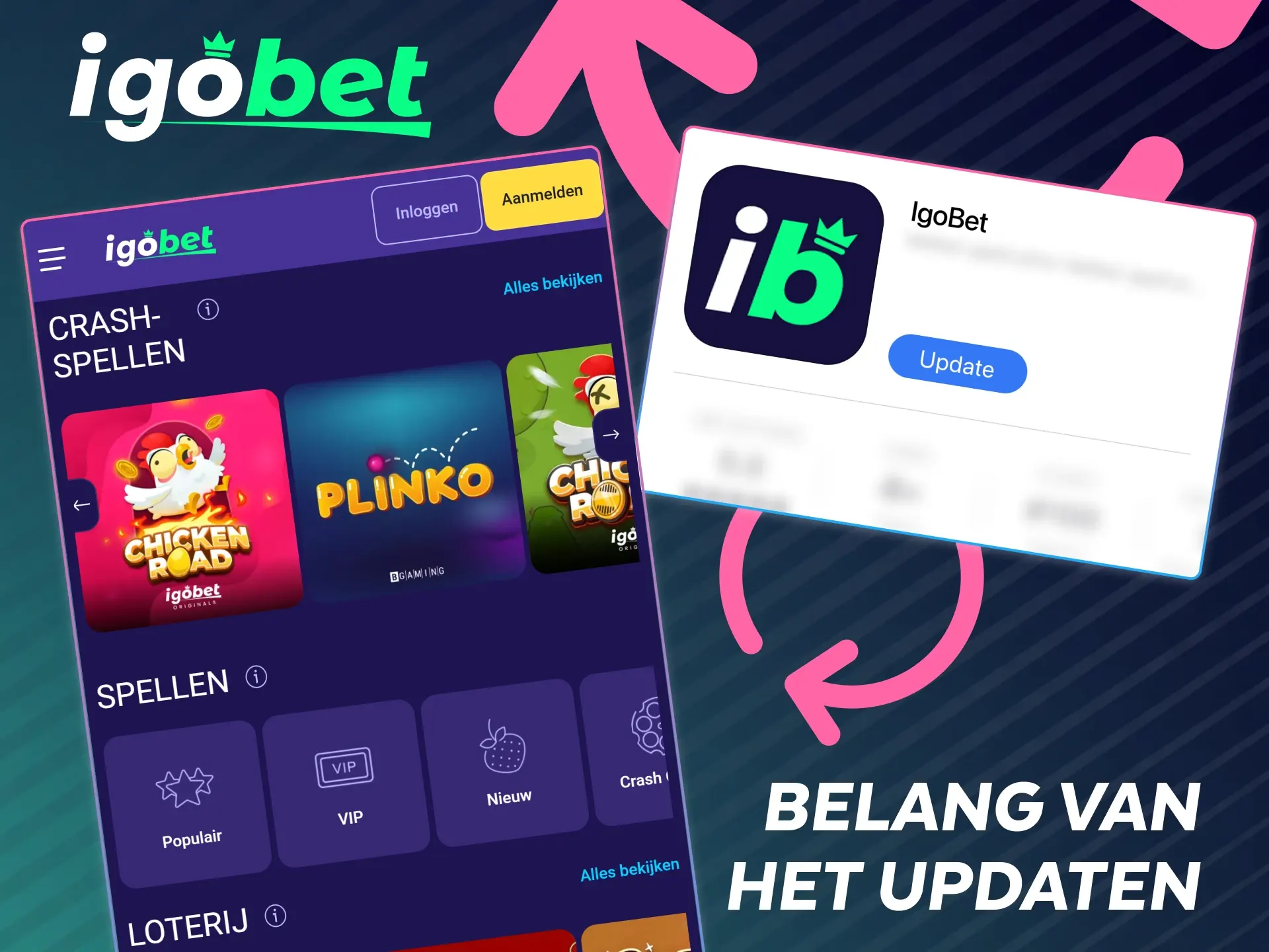 Waarom het updaten van de IgoBet app essentieel is voor je veiligheid.
