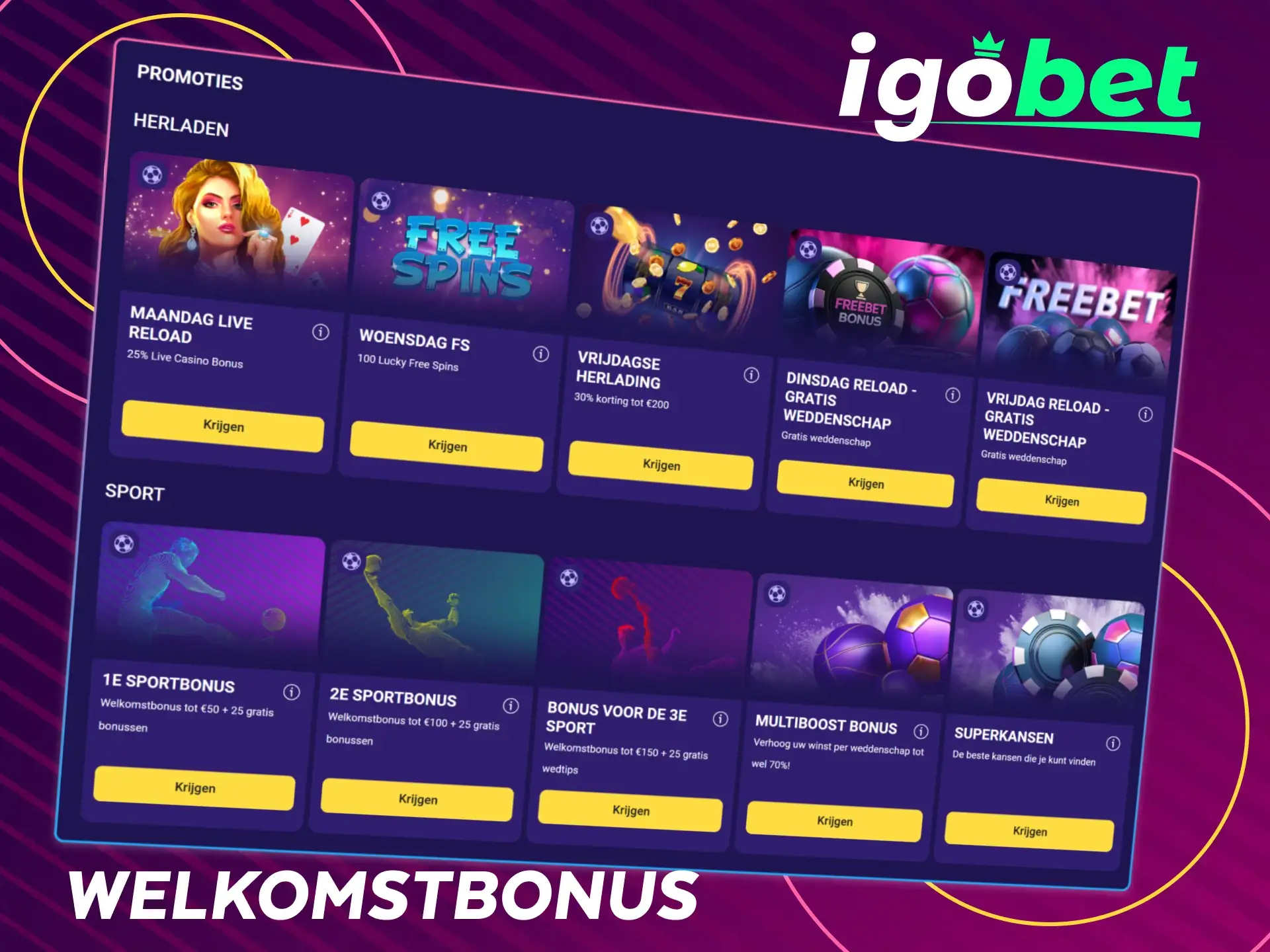 Claim je exclusieve welkomstbonus voor CS2 wedden bij IgoBet.