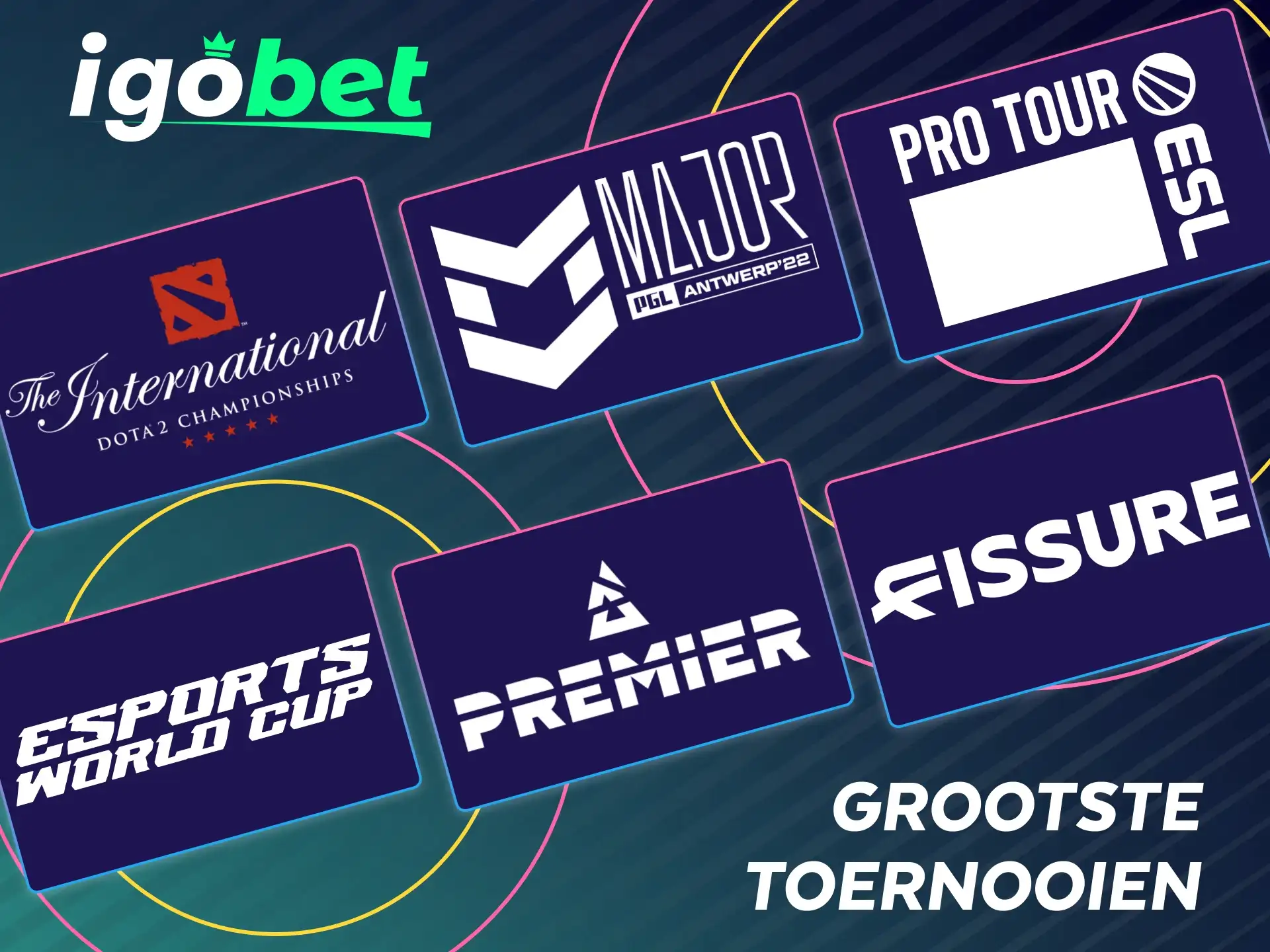 Wed op de grootste Dota 2 toernooien ter wereld bij IgoBet.