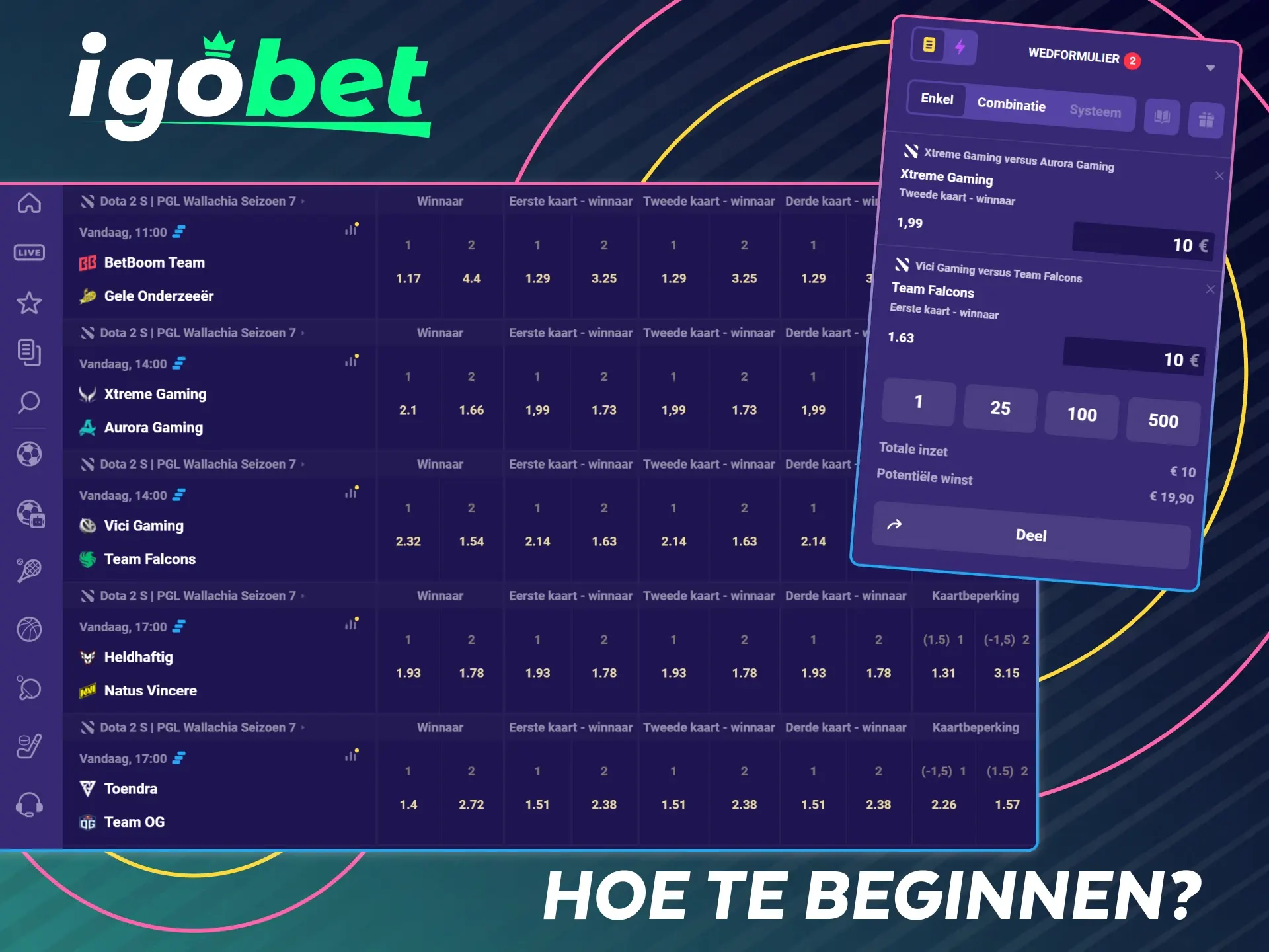 Eenvoudig starten met Dota 2 wedden bij IgoBet: handleiding.