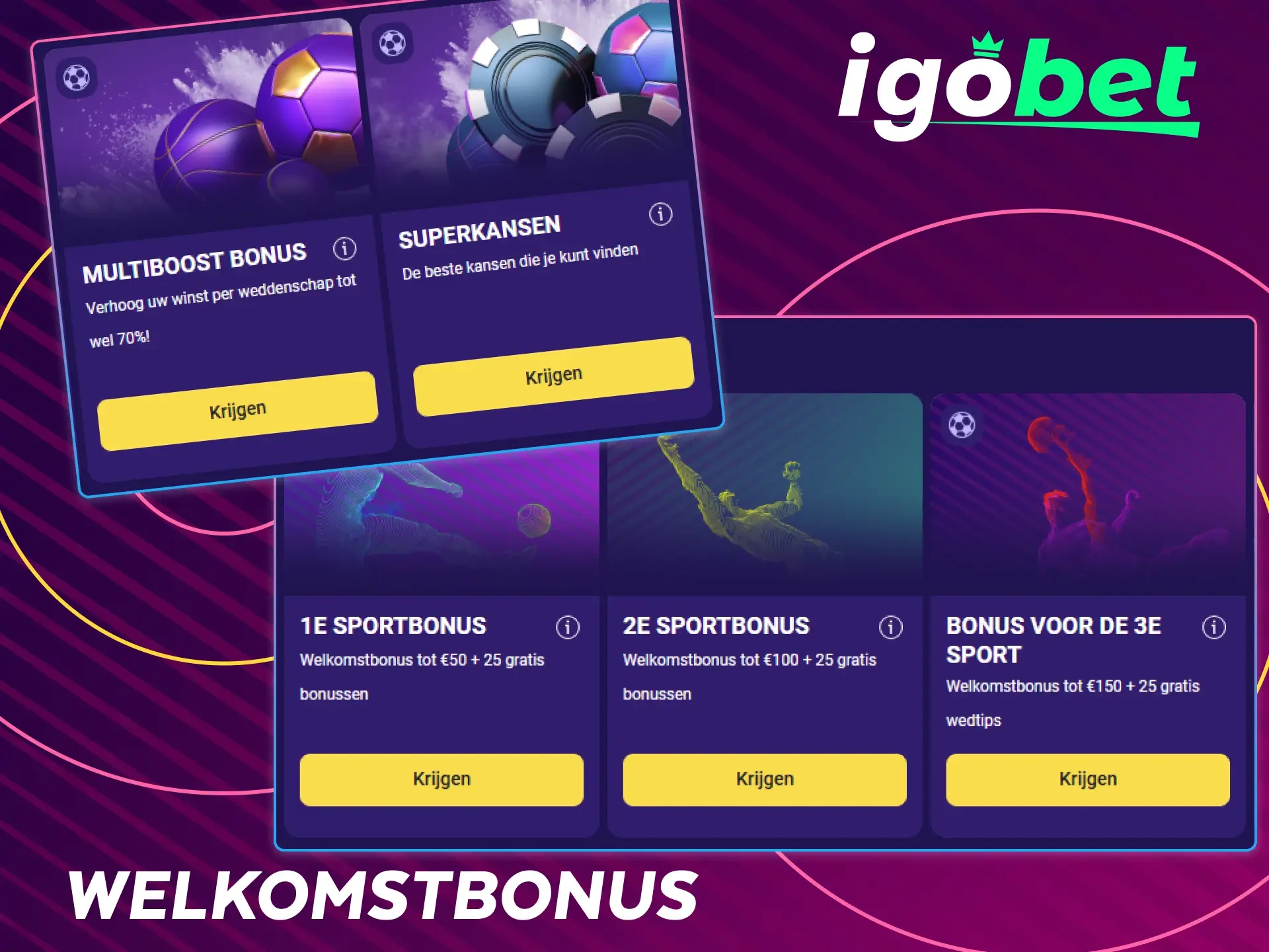 Claim je welkomstbonus voor esports weddenschappen bij IgoBet.