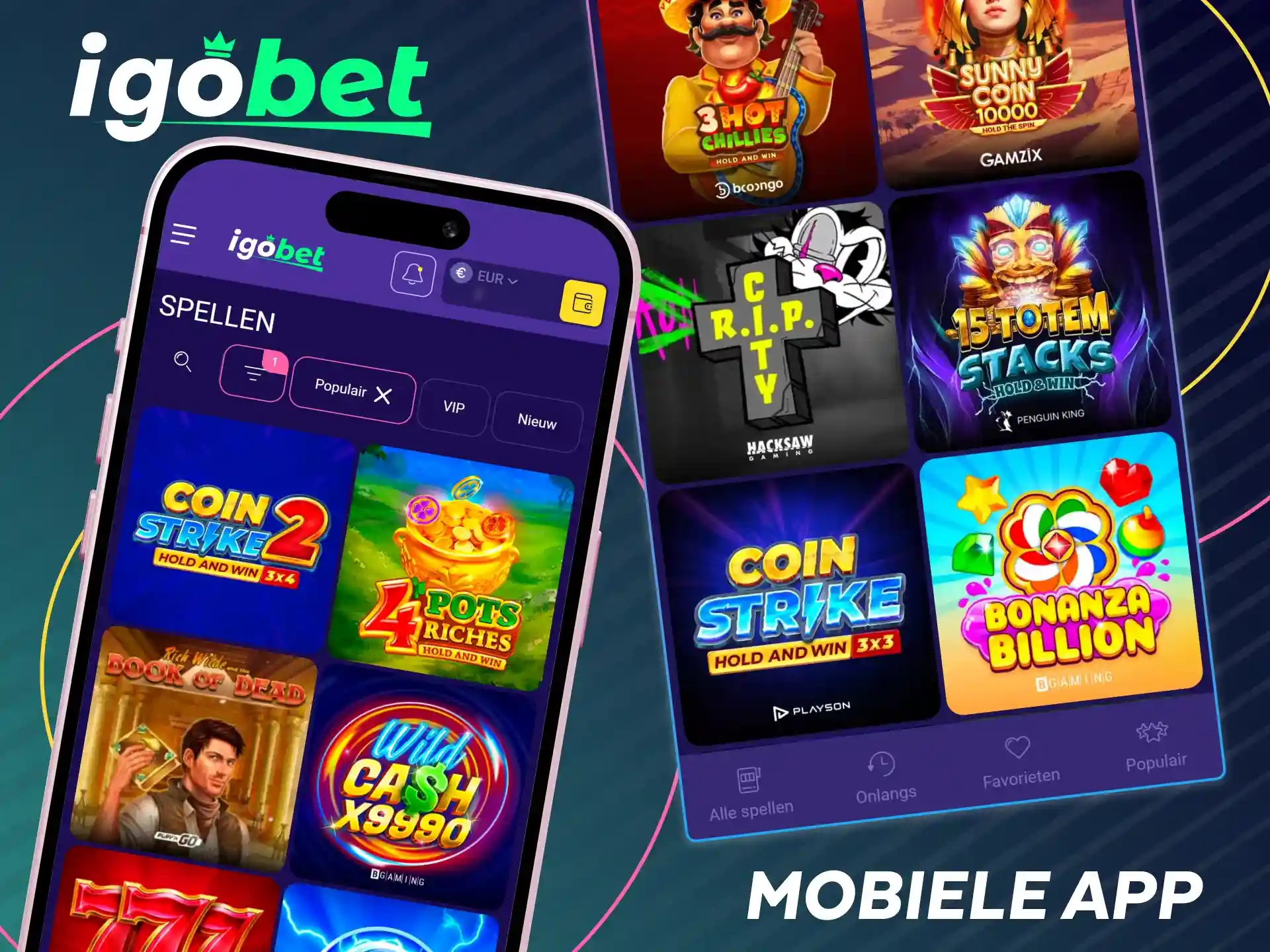 Ontdek de belangrijkste kenmerken van de mobiele ervaring bij IgoBet.
